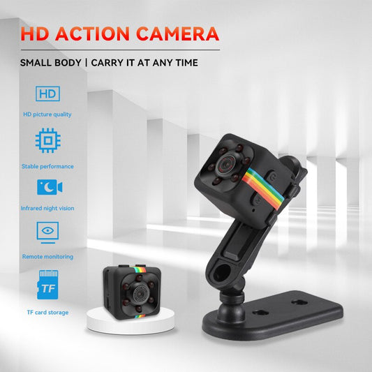 SQ11 Mini Camera Hd 1080p Night Vision Sports Dvr Mini Camera Sports Dv Video Pocket Hd Audio Video Law Enforcement Recorder